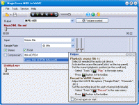 MagicScore MIDI to WAV 2.510 screenshot. Click to enlarge!