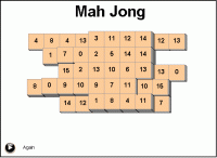 Mah Jong online puzzle 005 screenshot. Click to enlarge!