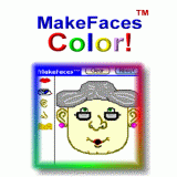 MakeFaces (For PalmOS) 2.0 screenshot. Click to enlarge!