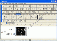 MathType 6.8 screenshot. Click to enlarge!