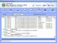 Max Registry Cleaner 6.0.0.046 screenshot. Click to enlarge!
