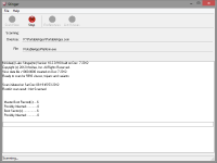 Portable McAfee Stinger 12.1.0.2400 screenshot. Click to enlarge!