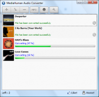 MediaHuman Audio Converter 1.9.6.2 (1511) screenshot. Click to enlarge!