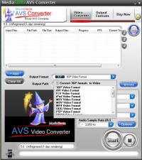 MediaSanta AVS Converter 5.0 screenshot. Click to enlarge!