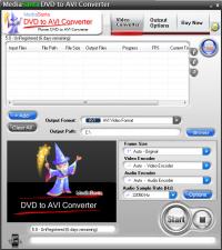 MediaSanta DVD to AVI Converter 5.0 screenshot. Click to enlarge!
