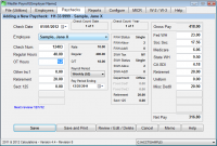 Medlin Payroll Software 2012 screenshot. Click to enlarge!