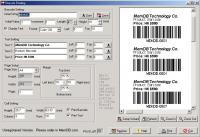 MemDB Barcode Printing System 2.0 screenshot. Click to enlarge!