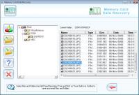 Memory Card Lost Files Recovery 4.8.3.1 screenshot. Click to enlarge!
