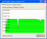 Memory Optimizer 2002a screenshot. Click to enlarge!