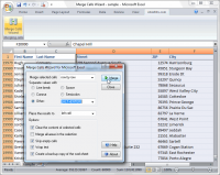 Merge Cells Wizard for Excel 3.0.3.100 screenshot. Click to enlarge!