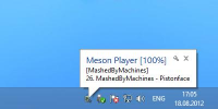 Meson Player 0.5 Alpha screenshot. Click to enlarge!