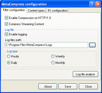 MetaCompress 2.4 screenshot. Click to enlarge!