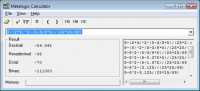 Metalogic Calculator 3.3 screenshot. Click to enlarge!