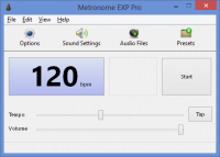 Metronome EXP Pro 1.0.1.0 screenshot. Click to enlarge!