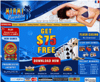 Miami Paradise Casino 4.2011 P. screenshot. Click to enlarge!