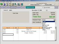 Micro Register Lite Point-Of-Sale System 5.5 screenshot. Click to enlarge!
