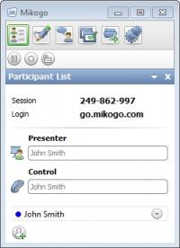 Mikogo Portable 5.2.2.150317 screenshot. Click to enlarge!