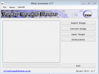 Misty Iconverter 1.7 screenshot. Click to enlarge!