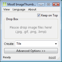 Moo0 Image Thumbnailer 1.21 screenshot. Click to enlarge!