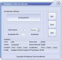 Morpheus Turbo Accelerator  for to mp4 4.39 screenshot. Click to enlarge!