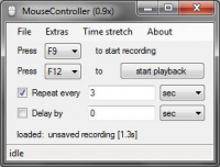 MouseController 1.8.1 screenshot. Click to enlarge!