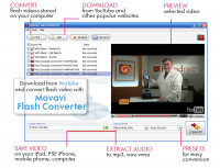 Movavi Flash Converter 2.14 screenshot. Click to enlarge!
