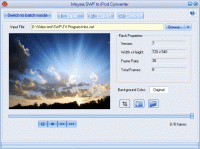 Moyea SWF to MPEG Converter 3.0 screenshot. Click to enlarge!