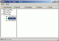 Multi FTP Sync 2.2 screenshot. Click to enlarge!