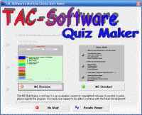 Multiple Choice Quiz Maker 16.8.0.0 screenshot. Click to enlarge!