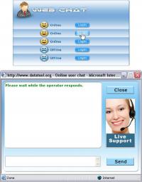 Multiple Operator Chat Software 3.0.1.5 screenshot. Click to enlarge!