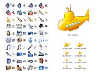 Music Icon Library 2.8 screenshot. Click to enlarge!