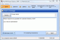 My WinPopup Express 2009.02 screenshot. Click to enlarge!
