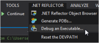 .NET Reflector 9.0.1.374 screenshot. Click to enlarge!