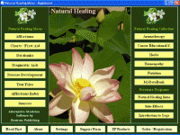 Natural Healing 6.8 screenshot. Click to enlarge!