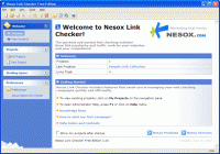 Nesox Link Checker Free Edition 2.0 screenshot. Click to enlarge!