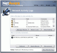NetAware 1.20 screenshot. Click to enlarge!