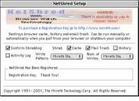 NetShred 2.1 screenshot. Click to enlarge!