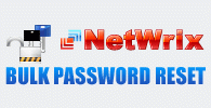 NetWrix Bulk Password Reset 2.0.28 screenshot. Click to enlarge!