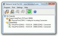 Network Serial Port Kit 5.8.7 screenshot. Click to enlarge!