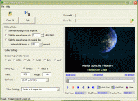 New Video Splitter 1.1 screenshot. Click to enlarge!