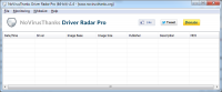 NoVirusThanks Driver Radar Pro 1.7.1.0 screenshot. Click to enlarge!