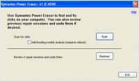 Norton Power Eraser 5.2.0.9 screenshot. Click to enlarge!