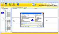 Nucleus Kernel Outlook Express Email Recovery 9.04.01 screenshot. Click to enlarge!