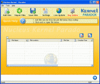 Nucleus Kernel Paradox Database Repair 4.03 screenshot. Click to enlarge!
