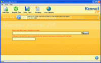 Nucleus Kernel Zip Repair Software 4.02 screenshot. Click to enlarge!