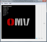 Obj Model Viewer 1.4.2 screenshot. Click to enlarge!