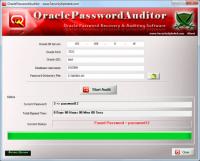 Oracle Password Auditor 2.0 screenshot. Click to enlarge!