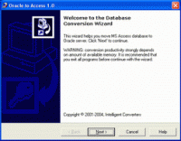 Oracle-to-Access 2.5 screenshot. Click to enlarge!