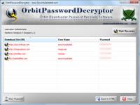 Orbit Password Decryptor 2.0 screenshot. Click to enlarge!