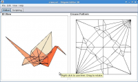 Origami Editor 3D 1.2.6 PreAlpha screenshot. Click to enlarge!